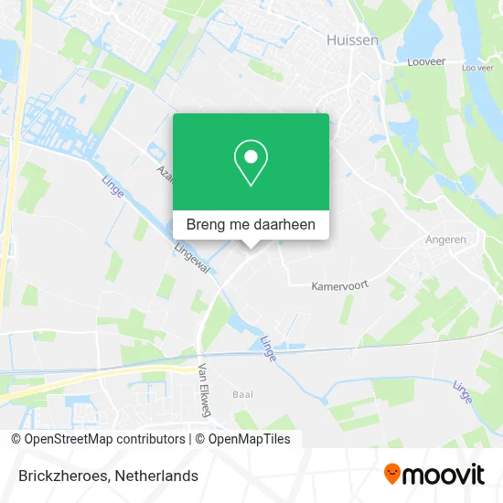 Brickzheroes kaart