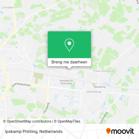 Ipskamp Printing kaart