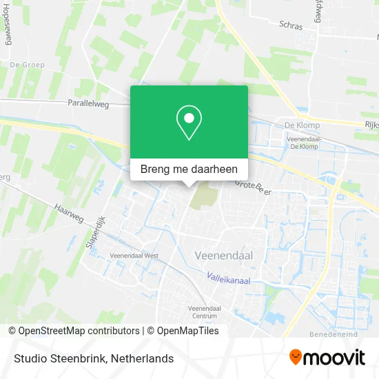 Studio Steenbrink kaart