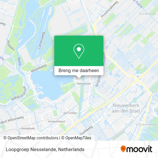 Loopgroep Nesselande kaart
