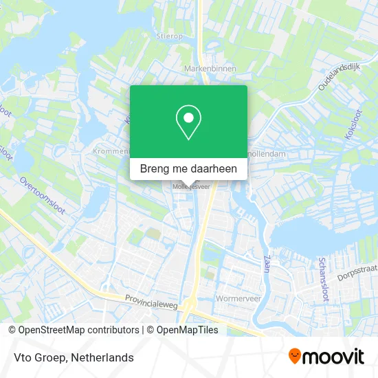 Vto Groep kaart