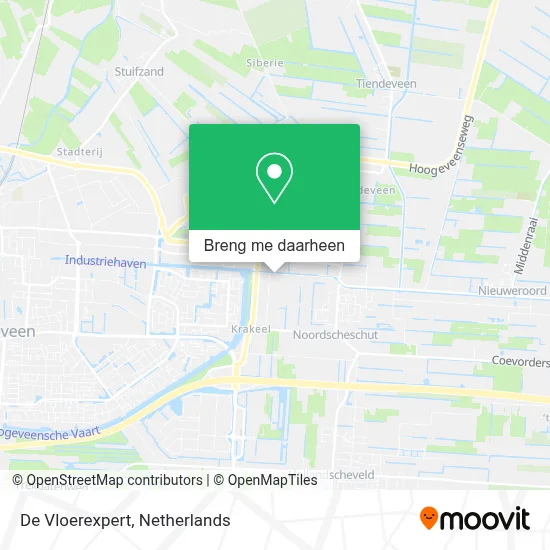 De Vloerexpert kaart