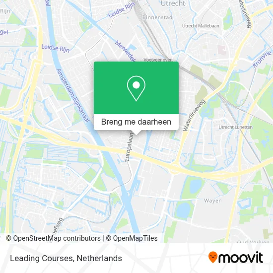 Leading Courses kaart