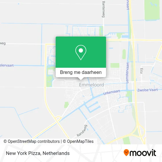 New York Pizza kaart