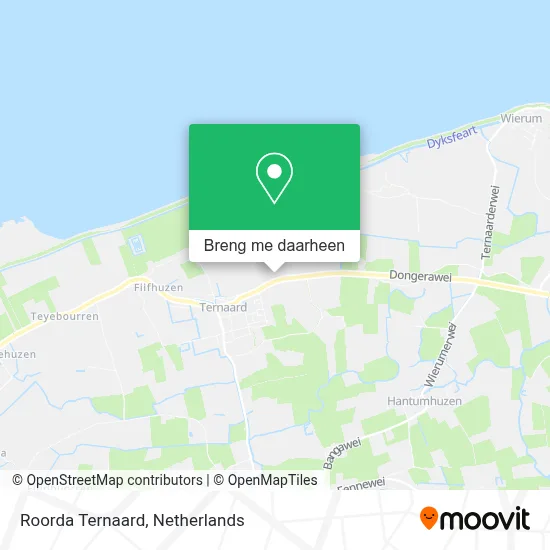 Roorda Ternaard kaart