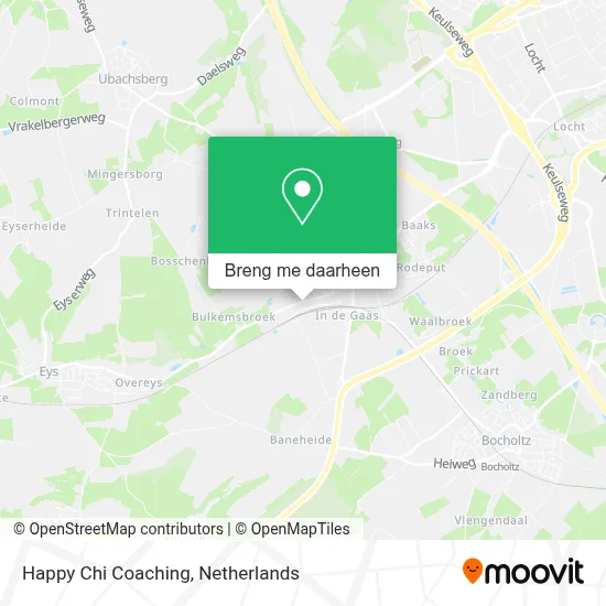 Happy Chi Coaching kaart