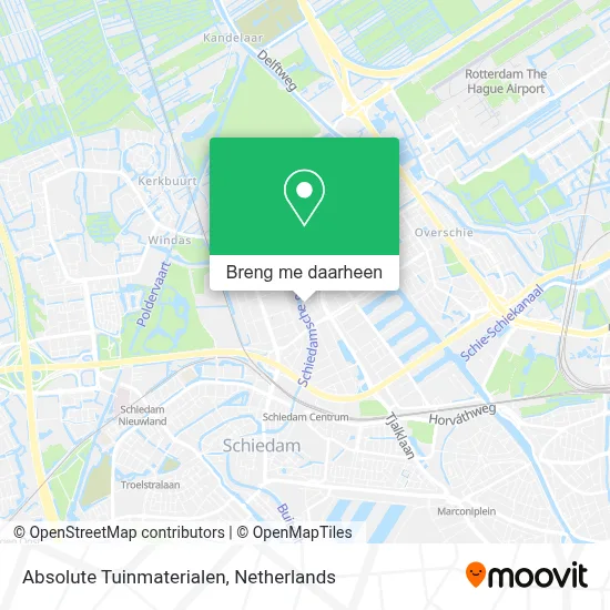 Absolute Tuinmaterialen kaart