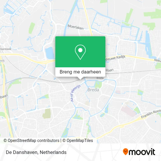 De Danshaven kaart