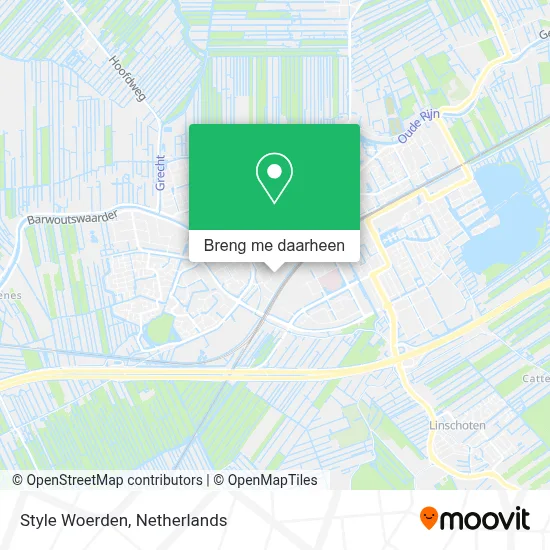 Style Woerden kaart