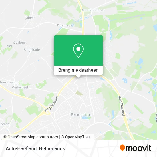 Auto-Haefland kaart