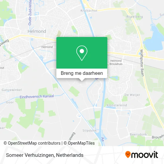 Someer Verhuizingen kaart