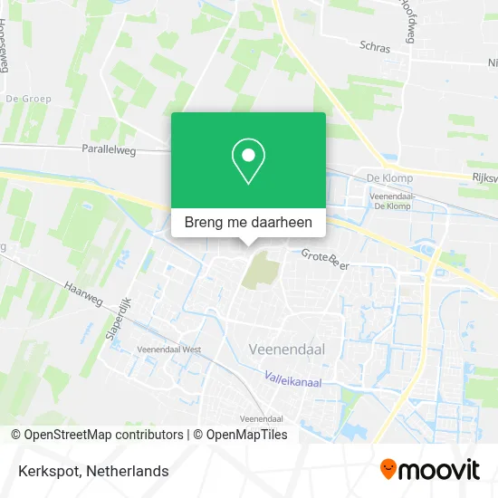 Kerkspot kaart