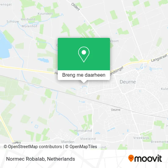 Normec Robalab kaart