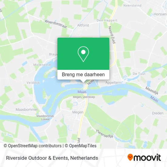 Riverside Outdoor & Events kaart