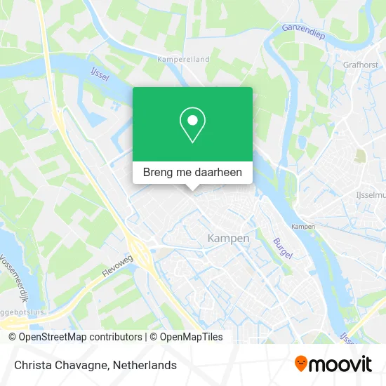 Christa Chavagne kaart