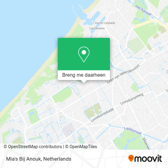 Mia's Bij Anouk kaart
