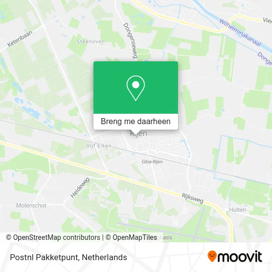 Postnl Pakketpunt kaart