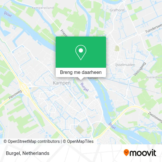 Burgel kaart