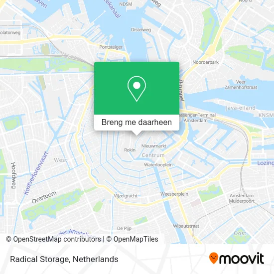 Radical Storage kaart