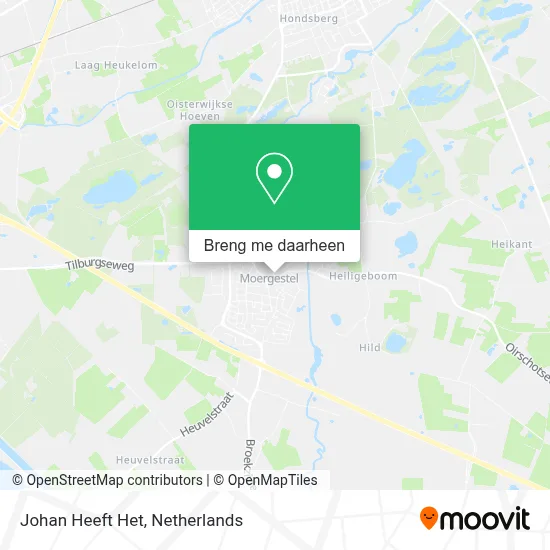 Johan Heeft Het kaart