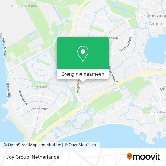 Joy Group kaart