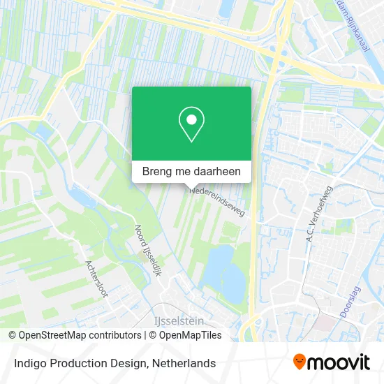 Indigo Production Design kaart