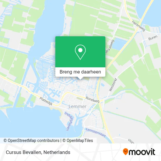 Cursus Bevallen kaart