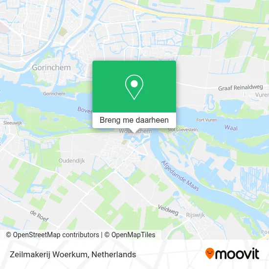 Zeilmakerij Woerkum kaart