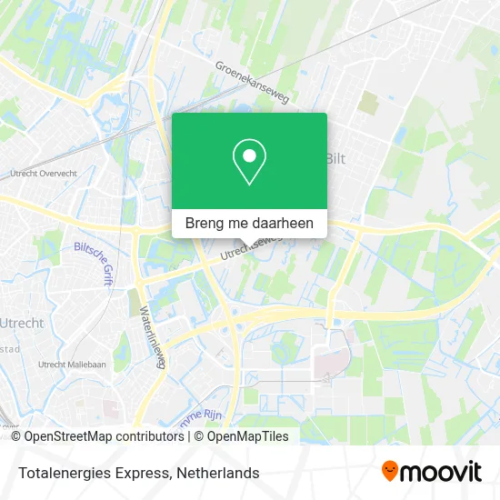 Totalenergies Express kaart