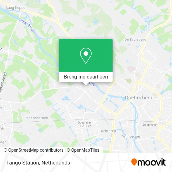 Tango Station kaart