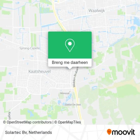 Solartec Bv kaart