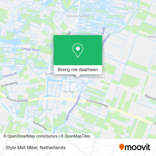 Style Met Meer kaart