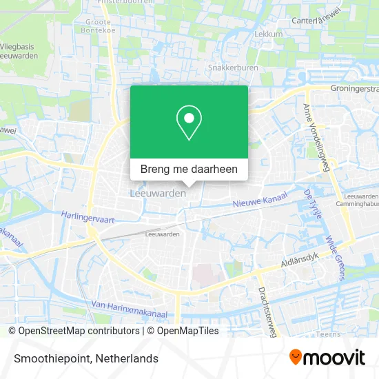 Smoothiepoint kaart