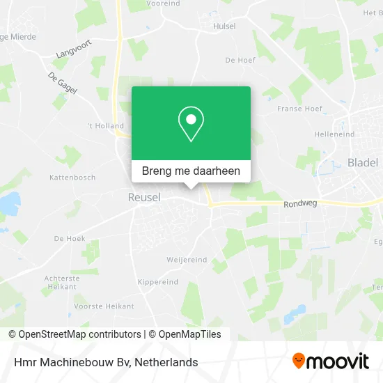 Hmr Machinebouw Bv kaart