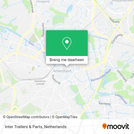 Inter Trailers & Parts kaart