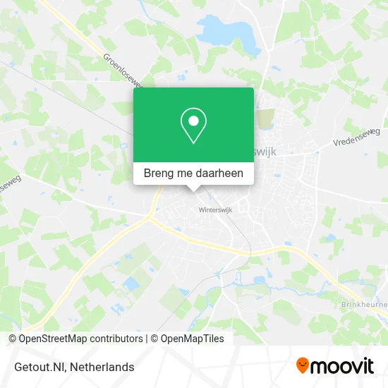 Getout.Nl kaart
