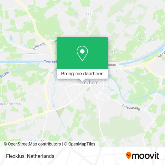 Flexklus kaart