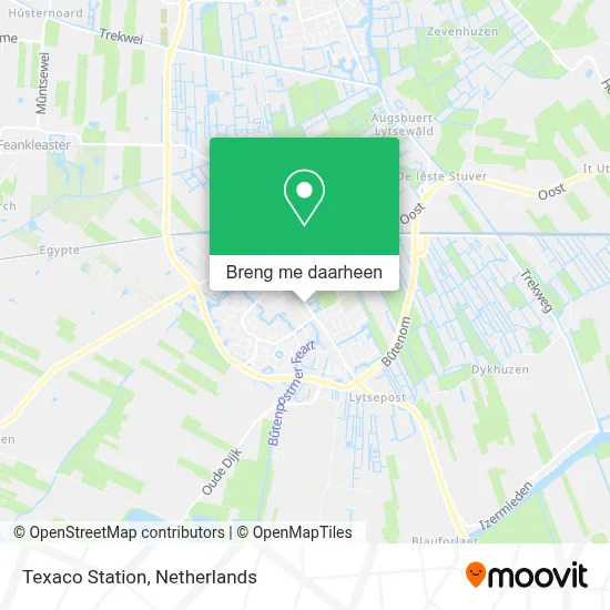 Texaco Station kaart