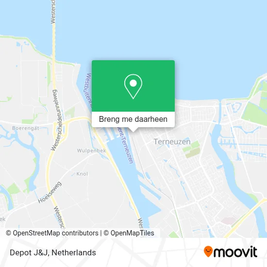 Depot J&J kaart