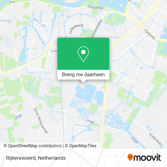 Rijkerswoerd kaart