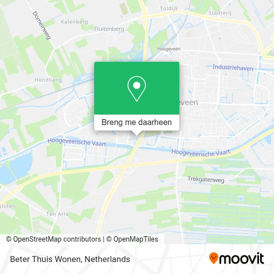 Beter Thuis Wonen kaart