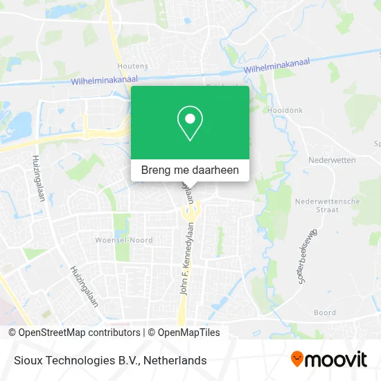Sioux Technologies B.V. kaart