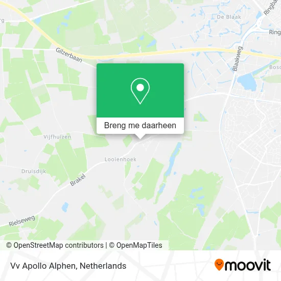 Vv Apollo Alphen kaart
