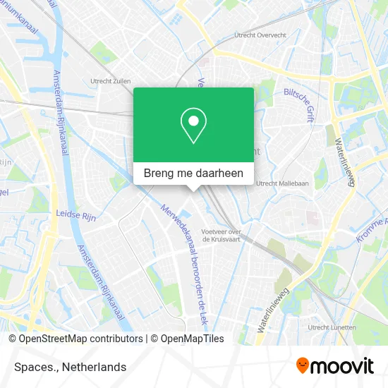 Spaces. kaart