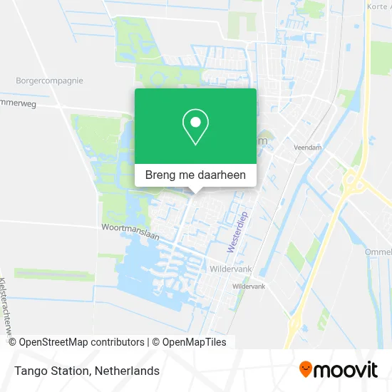 Tango Station kaart