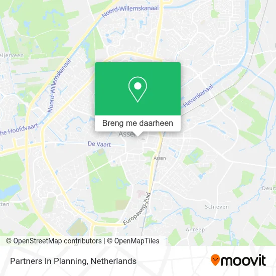 Partners In Planning kaart