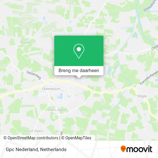 Gpc Nederland kaart