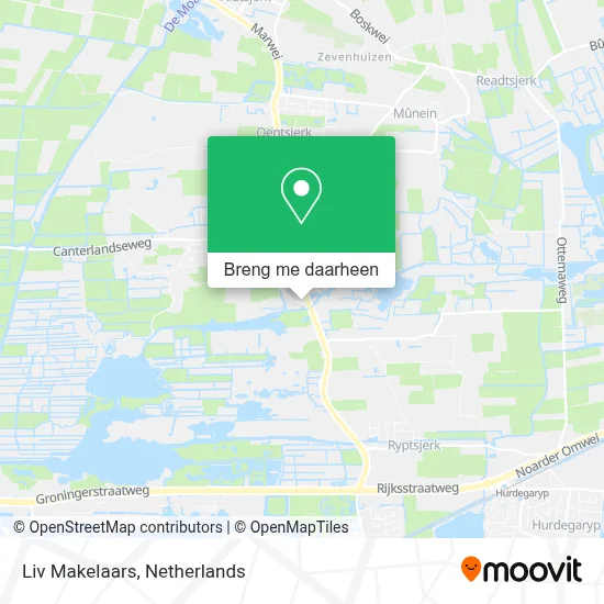 Liv Makelaars kaart