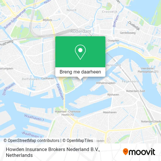 Howden Insurance Brokers Nederland B.V. kaart