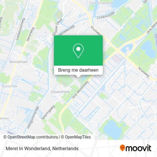 Merel In Wonderland kaart